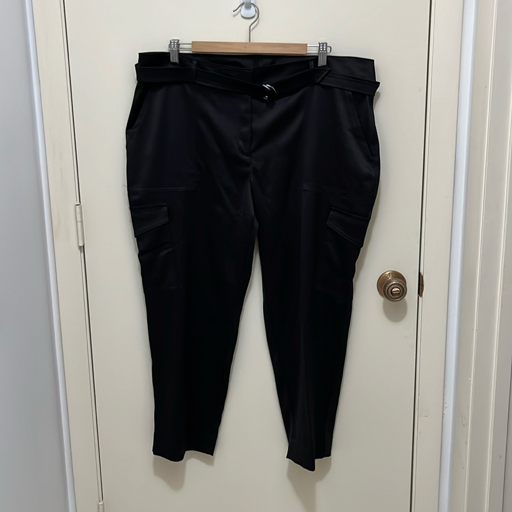 Chico’s black cargo pants.